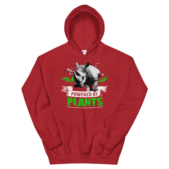 Powered By Plants Rhino Unisex Hoodie