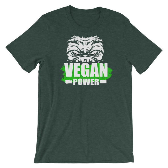 Vegan Power Short-Sleeve Unisex T-Shirt