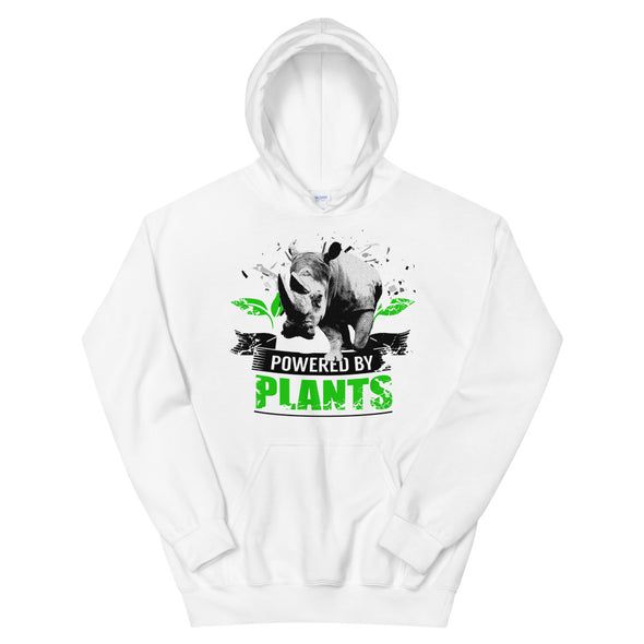 Powered By Plants Rhino Unisex Hoodie