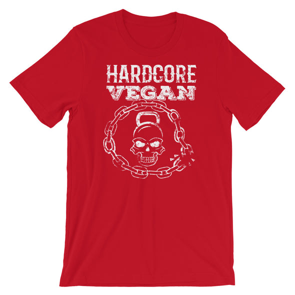 Hardcore Vegan Short-Sleeve Unisex T-Shirt