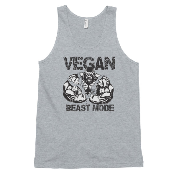 Vegan Beast Mode Classic tank top (unisex)