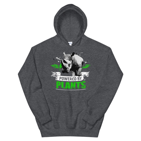 Powered By Plants Rhino Unisex Hoodie