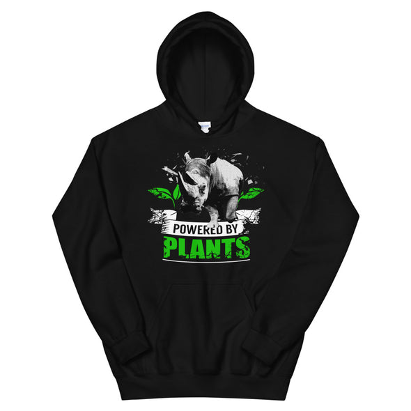 Powered By Plants Rhino Unisex Hoodie