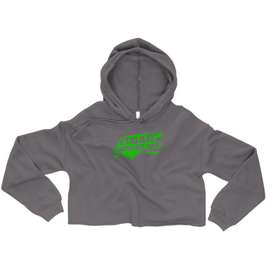 Vegan Bodybuilding Crop Hoodie