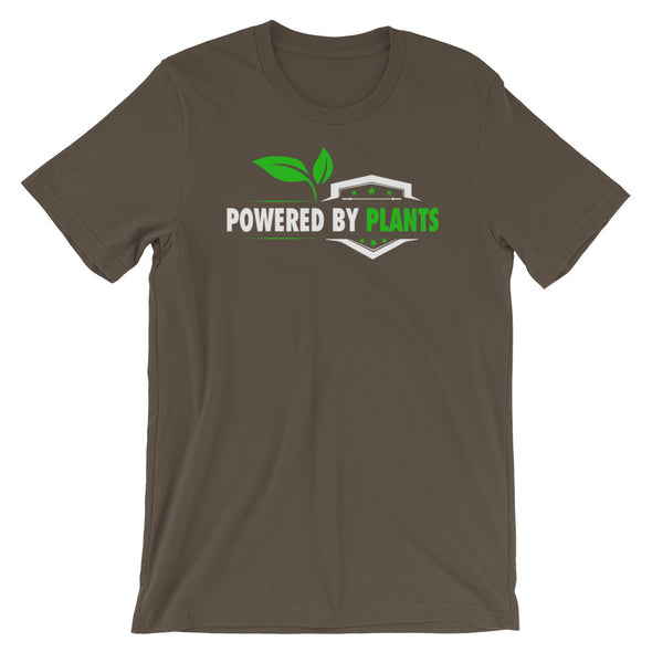 Powered By Plants Short-Sleeve Unisex T-Shirt