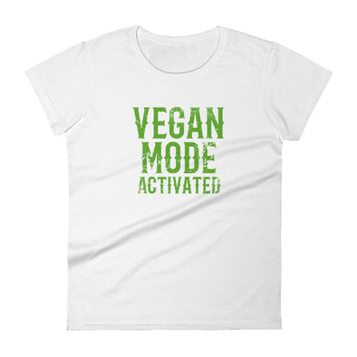 Vegan Mode Activated short sleeve t-shirt