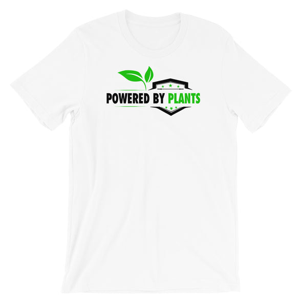 Powered By Plants Short-Sleeve Unisex T-Shirt