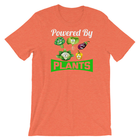 Powered By (Happy) Plants Short-Sleeve Unisex T-Shirt