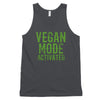 Vegan Mode Activated Classic tank top (unisex)