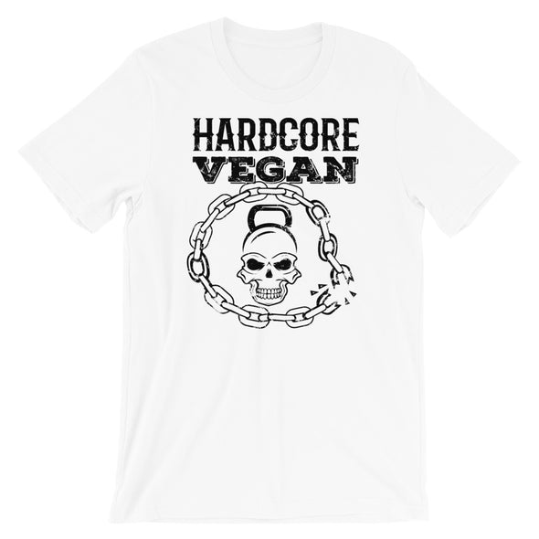 Hardcore Vegan Short-Sleeve Unisex T-Shirt