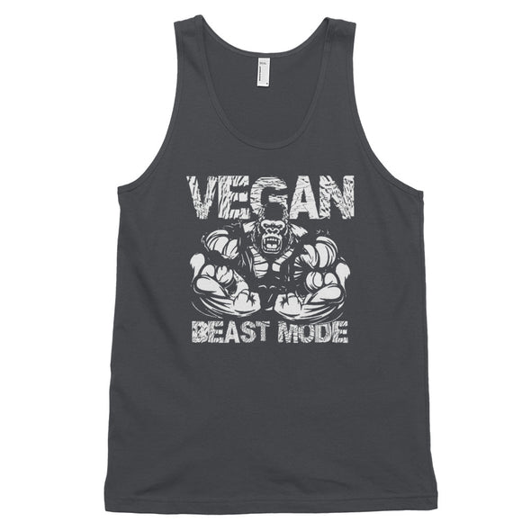 Vegan Beast Mode Classic tank top (unisex)