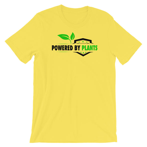 Powered By Plants Short-Sleeve Unisex T-Shirt