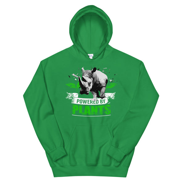 Powered By Plants Rhino Unisex Hoodie