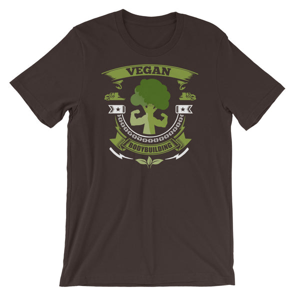 Vegan Bodybuilding Short-Sleeve Unisex T-Shirt