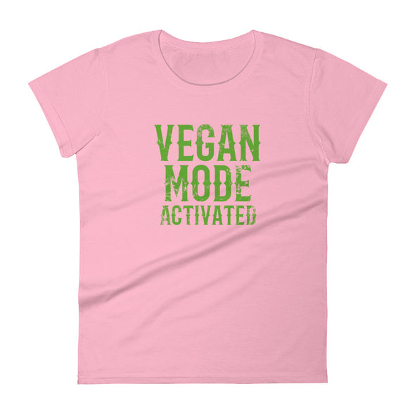 Vegan Mode Activated short sleeve t-shirt