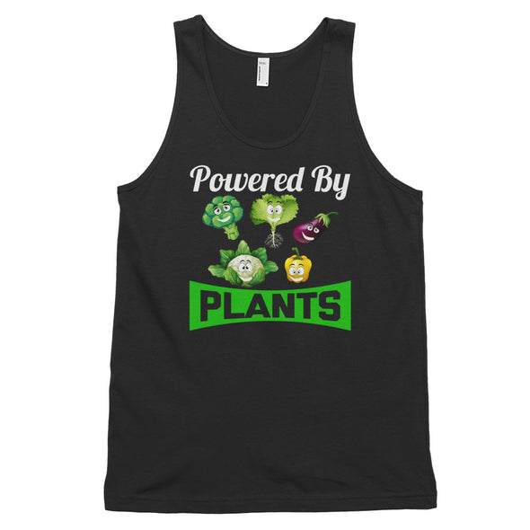 Powered By (Happy) Plants Classic tank top (unisex)