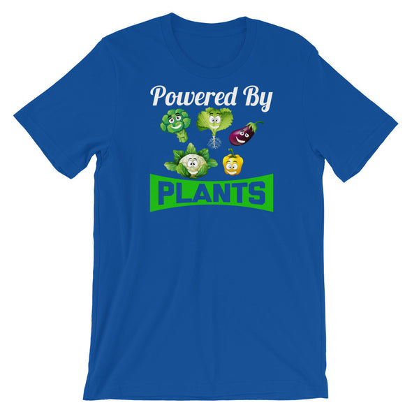 Powered By (Happy) Plants Short-Sleeve Unisex T-Shirt