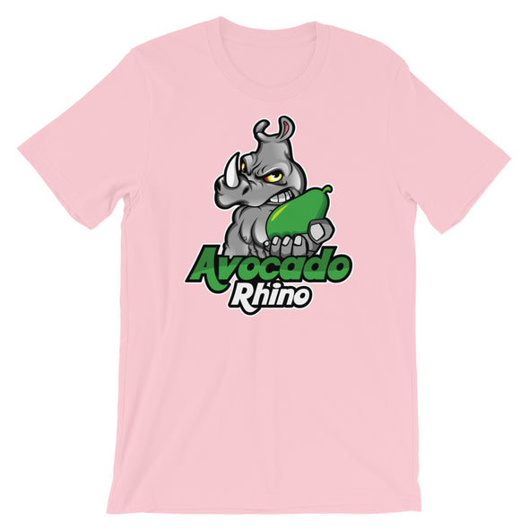 Avocado Rhino Short-Sleeve Unisex T-Shirt