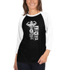 Vegan Beast 3/4 sleeve raglan shirt