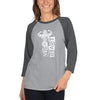 Vegan Beast 3/4 sleeve raglan shirt