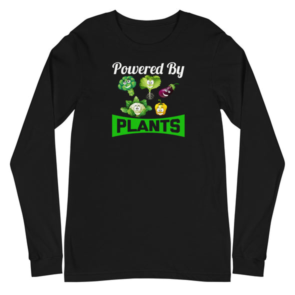 Powered By Plants Unisex Long Sleeve Tee