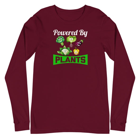 Powered By Plants Unisex Long Sleeve Tee