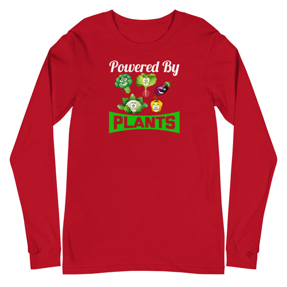 Powered By Plants Unisex Long Sleeve Tee