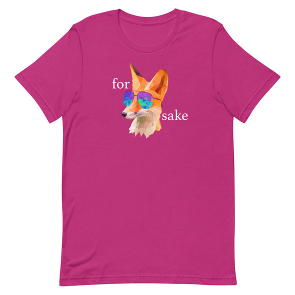 For Fox Sake Short-Sleeve Unisex T-Shirt