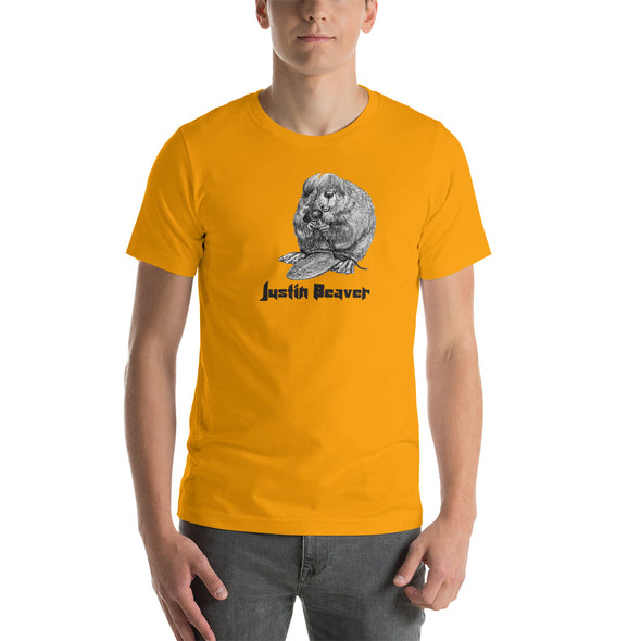 Justin Beaver Short-Sleeve Unisex T-Shirt