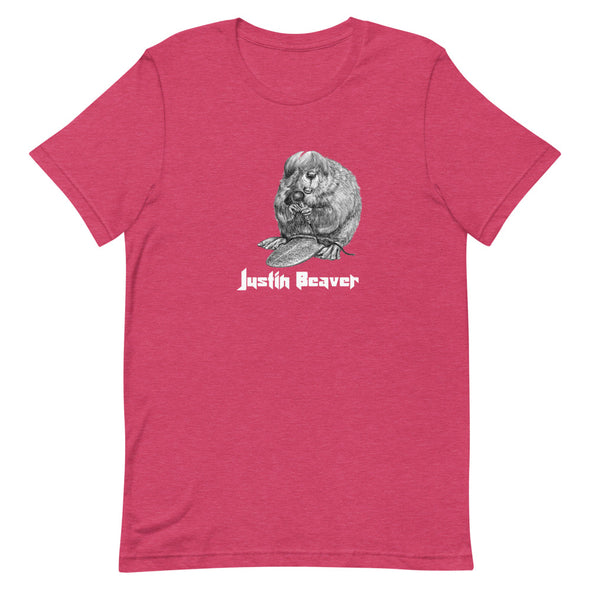 Justin Beaver Short-Sleeve Unisex T-Shirt