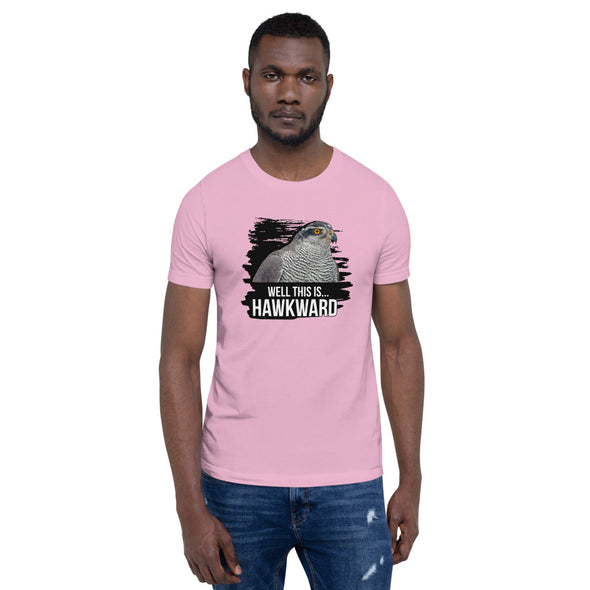 Well this is Hawkward Short-Sleeve Unisex T-Shirt