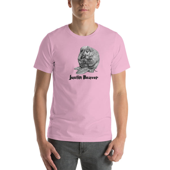 Justin Beaver Short-Sleeve Unisex T-Shirt