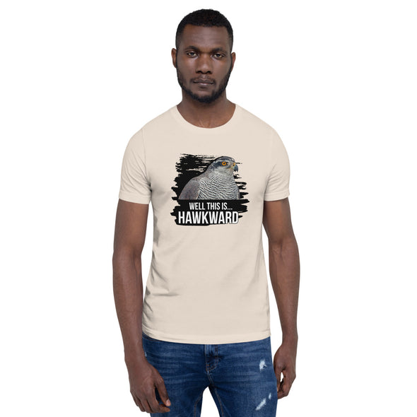 Well this is Hawkward Short-Sleeve Unisex T-Shirt