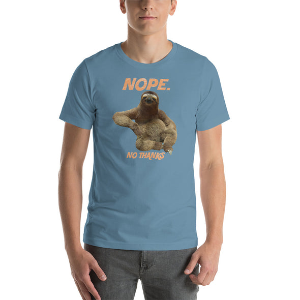 Nope No Thanks Short-Sleeve Unisex T-Shirt