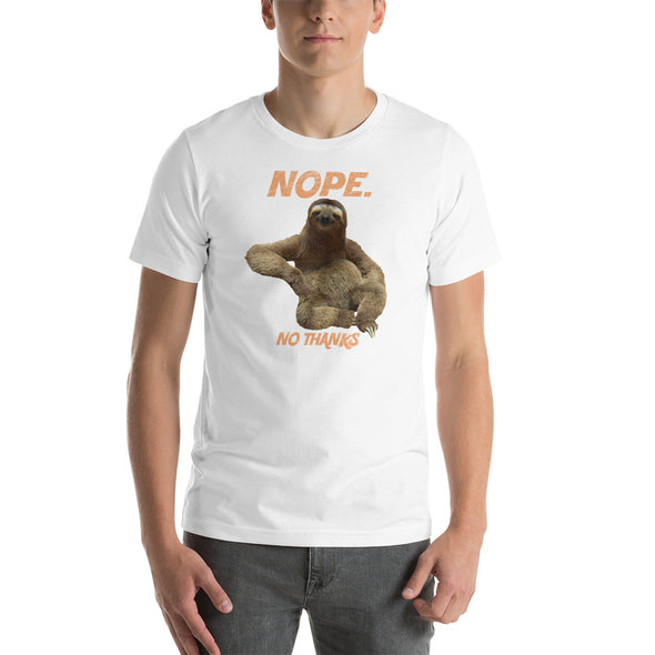 Nope No Thanks Short-Sleeve Unisex T-Shirt