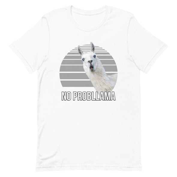 No Probllama Short-Sleeve Unisex T-Shirt