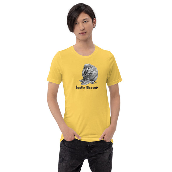 Justin Beaver Short-Sleeve Unisex T-Shirt