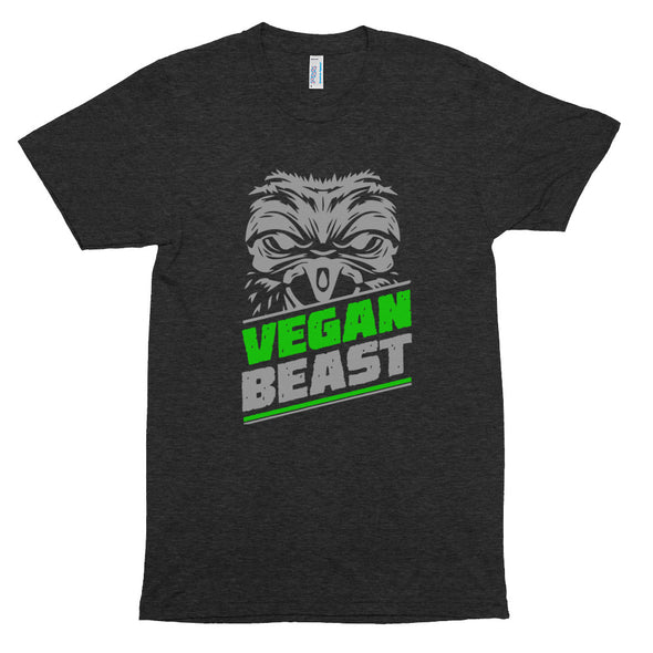 Vegan Beast Tri-Blend Track Shirt