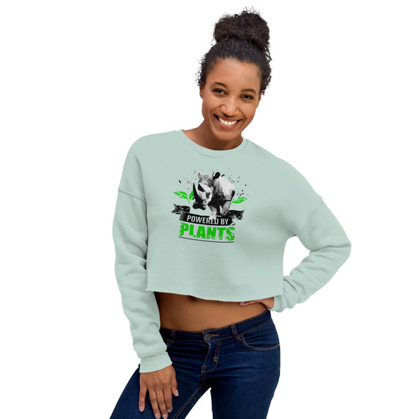 Powered By Plants Crop Sweatshirt