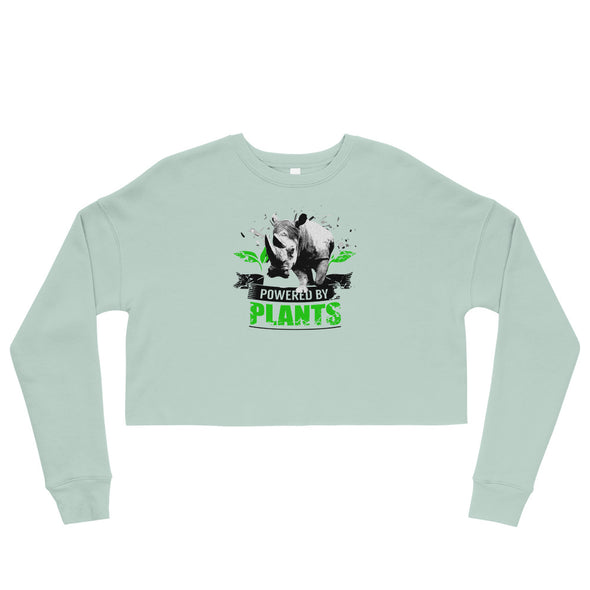 Powered By Plants Crop Sweatshirt