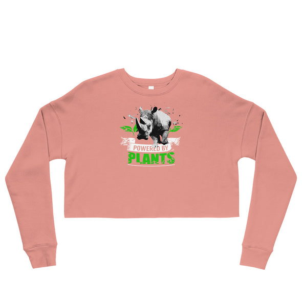 Powered By Plants Crop Sweatshirt