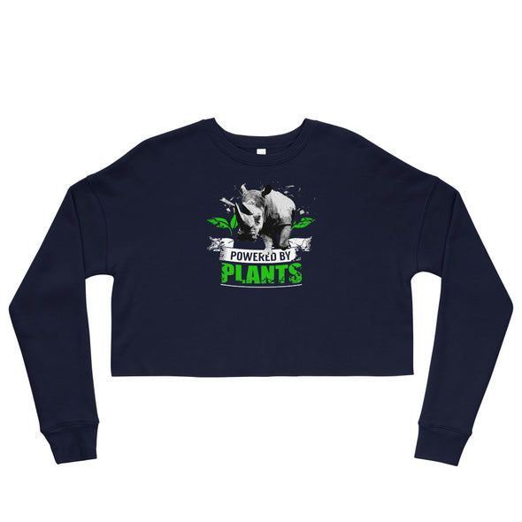 Powered By Plants Crop Sweatshirt